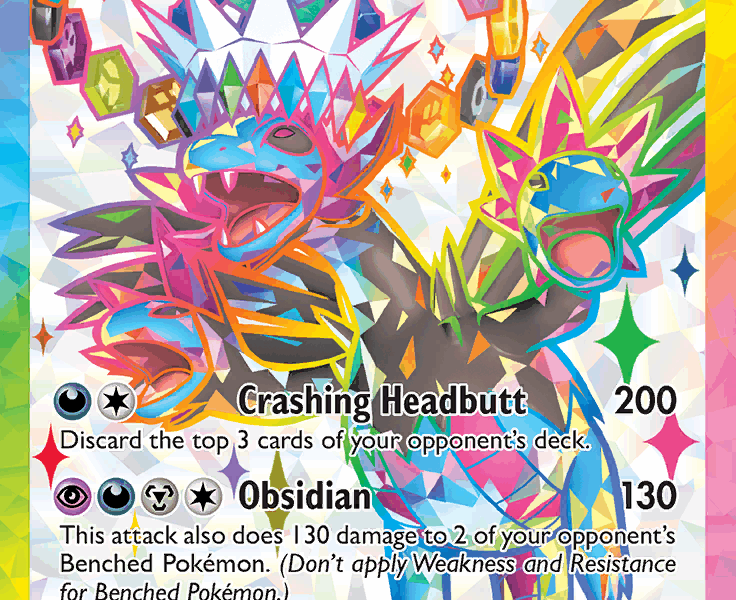 Hydreigon ex Pokemon Kaart