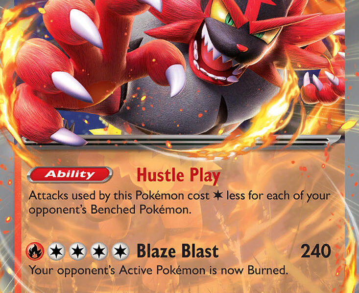 Incineroar ex Pokemon Kaart