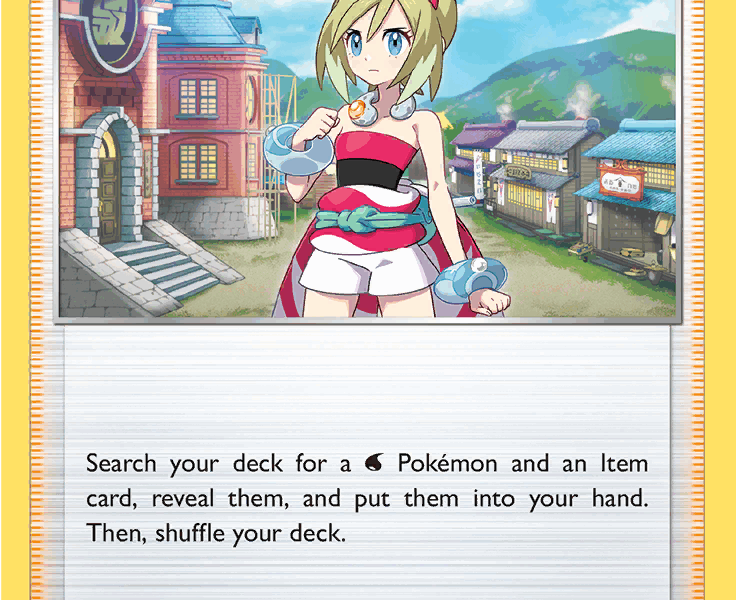 Irida Pokemon Kaart