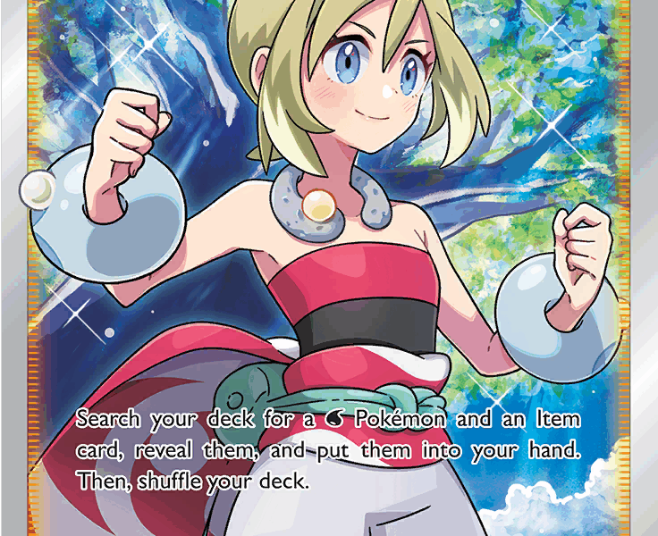 Irida Pokemon Kaart
