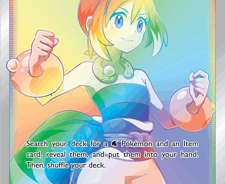 Irida Pokemon Kaart