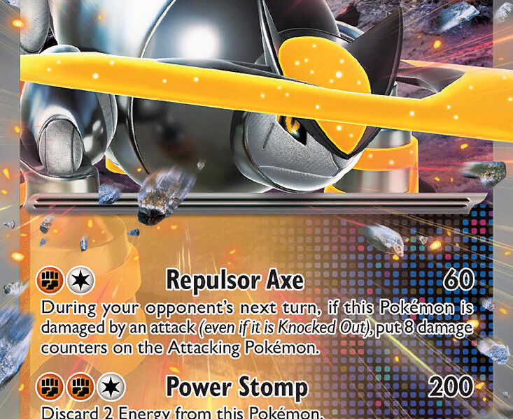 Iron Boulder ex Pokemon Kaart