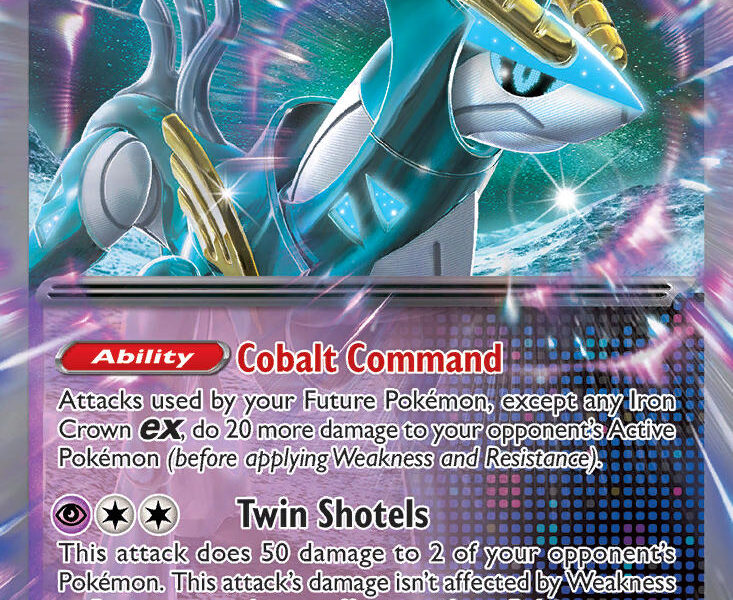 Iron Crown ex Pokemon Kaart