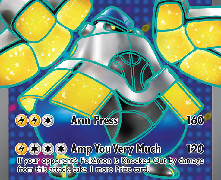 Iron Hands ex Pokemon Kaart