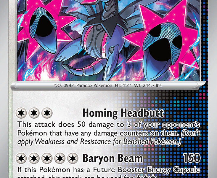 Iron Jugulis Pokemon Kaart
