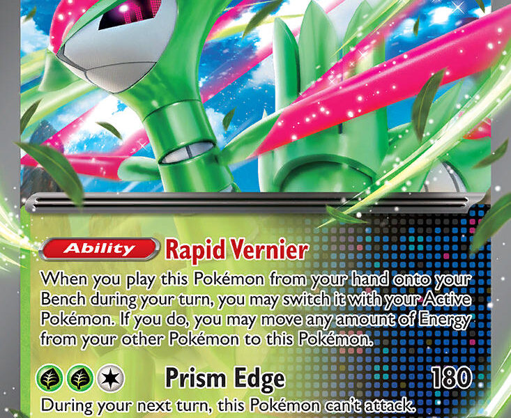 Iron Leaves ex Pokemon Kaart