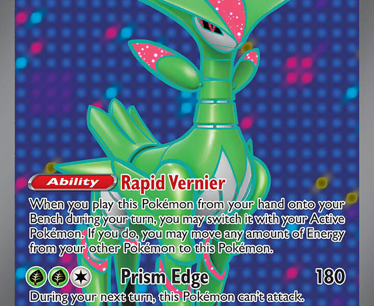 Iron Leaves ex Pokemon Kaart