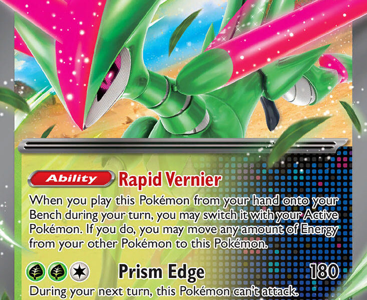 Iron Leaves ex Pokemon Kaart