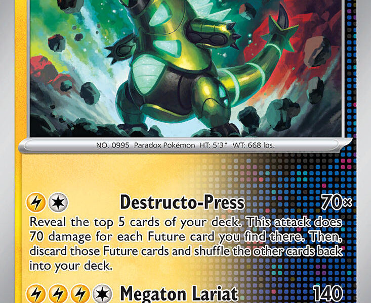 Iron Thorns Pokemon Kaart