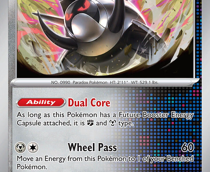 Iron Treads Pokemon Kaart