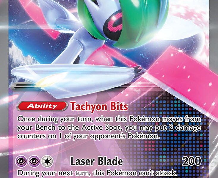 Iron Valiant ex Pokemon Kaart