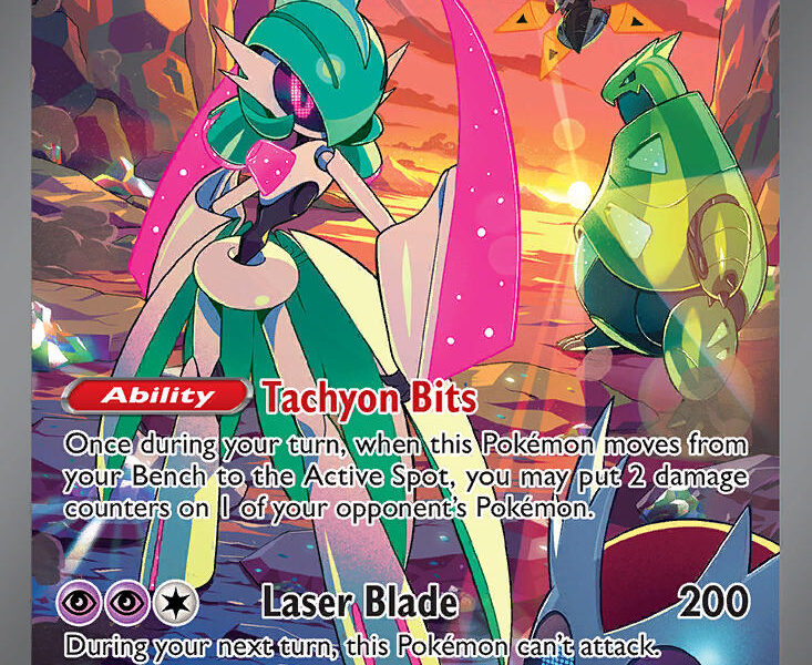 Iron Valiant ex Pokemon Kaart