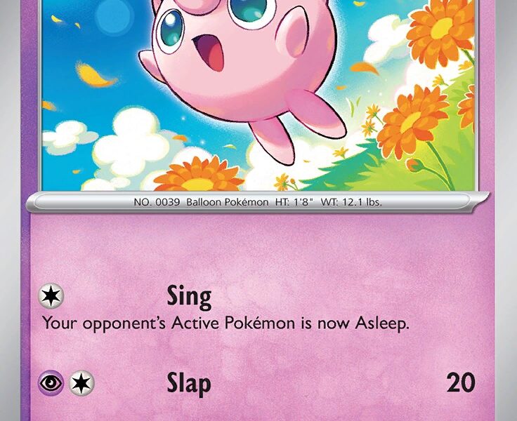 Jigglypuff Pokemon Kaart