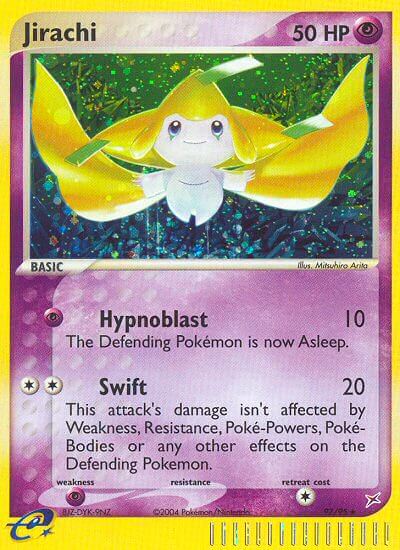 Jirachi Pokemon Kaart