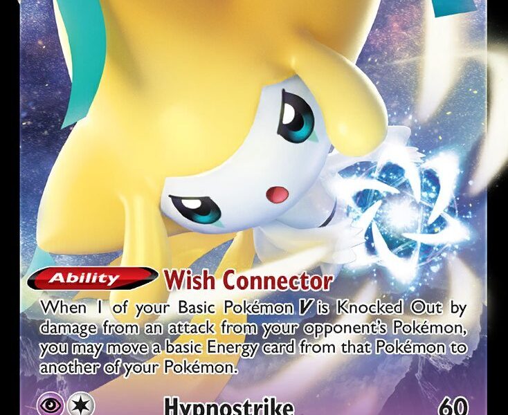 Jirachi V Pokemon Kaart