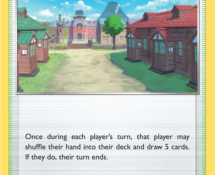 Jubilife Village Pokemon Kaart