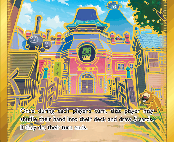 Jubilife Village Pokemon Kaart