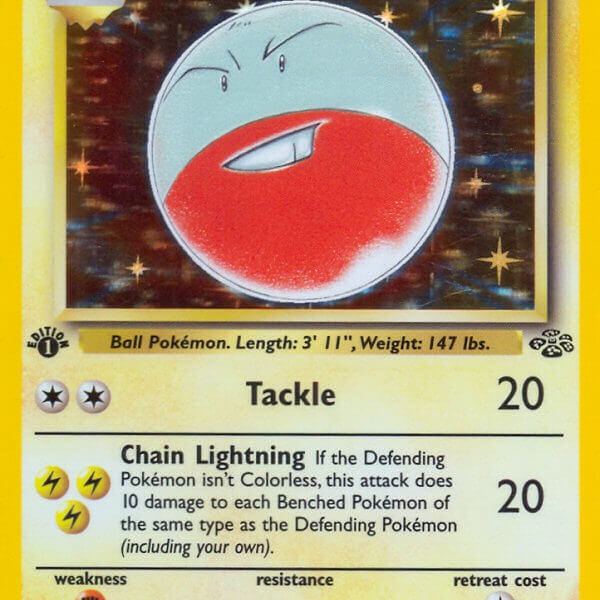 Electrode Pokemon Kaart