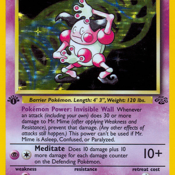 Mr. Mime Pokemon Kaart