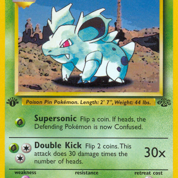 Nidorina Pokemon Kaart