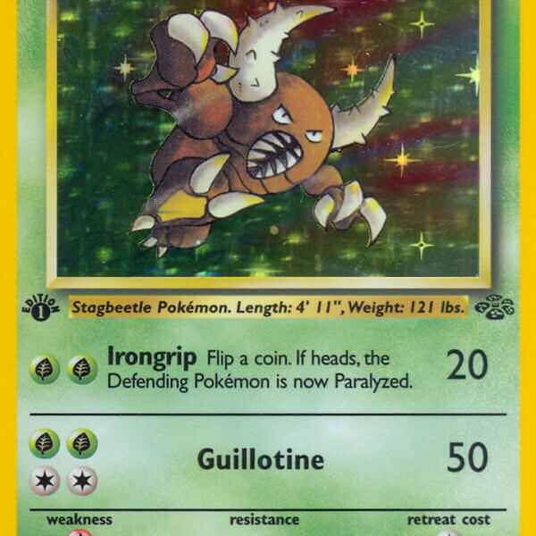 Pinsir Pokemon Kaart