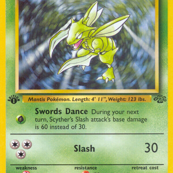 Scyther Pokemon Kaart