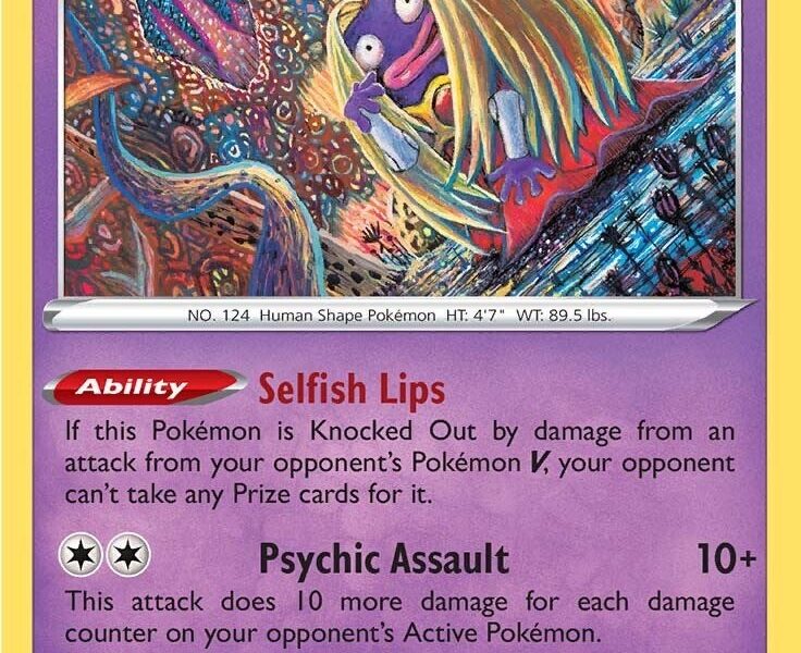 Jynx Pokemon Kaart