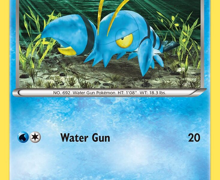 Clauncher Pokemon Kaart