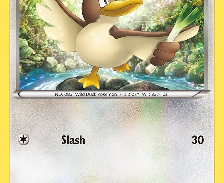 Farfetch’d Pokemon Kaart