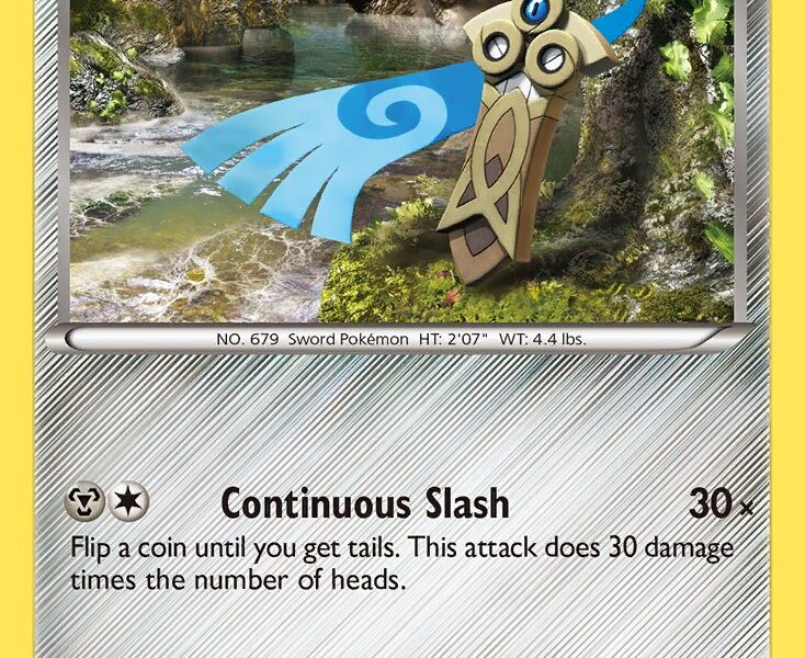 Honedge Pokemon Kaart