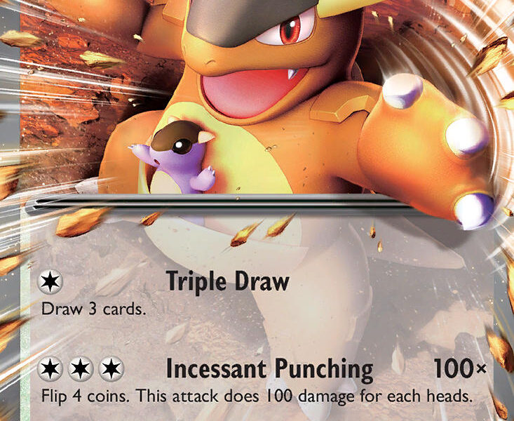 Kangaskhan ex Pokemon Kaart