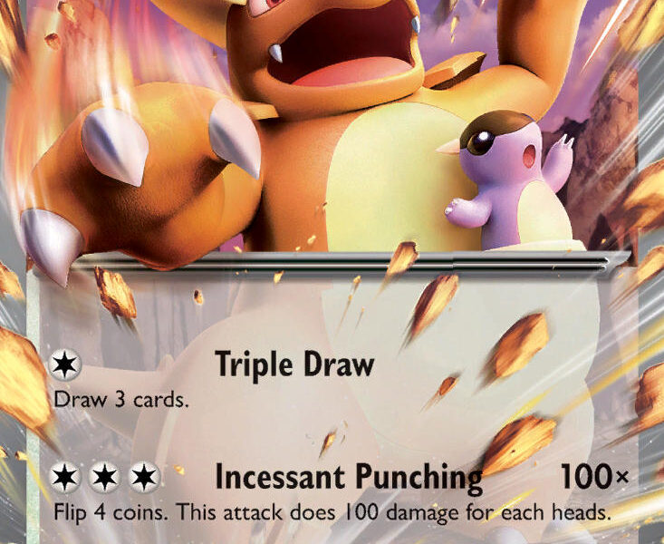 Kangaskhan ex Pokemon Kaart