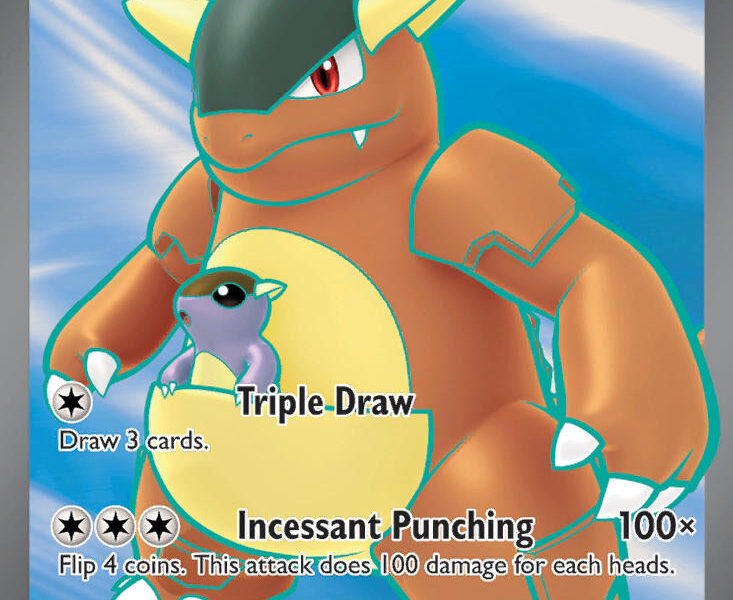 Kangaskhan ex Pokemon Kaart