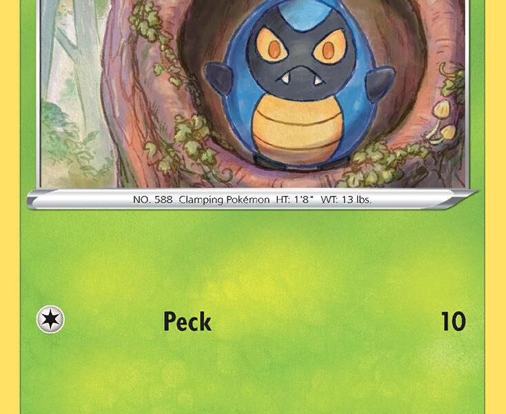 Karrablast Pokemon Kaart