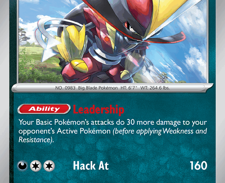 Kingambit Pokemon Kaart