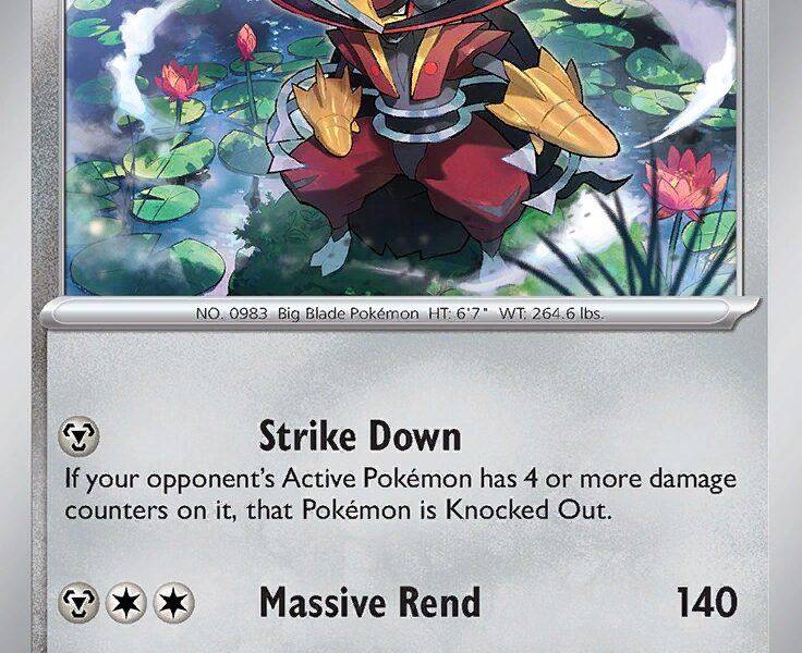 Kingambit Pokemon Kaart
