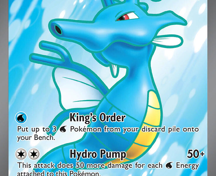 Kingdra ex Pokemon Kaart
