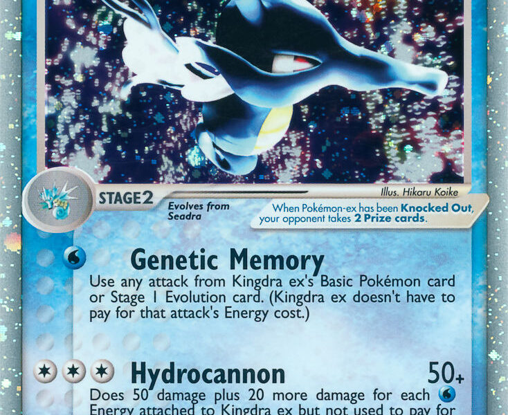 Kingdra ex Pokemon Kaart
