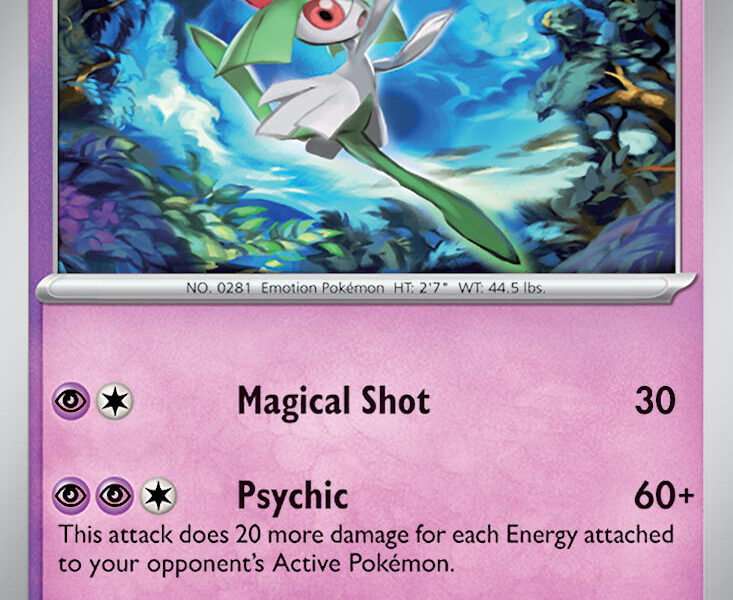 Kirlia Pokemon Kaart