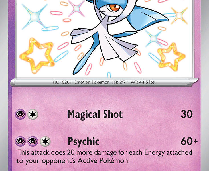 Kirlia Pokemon Kaart