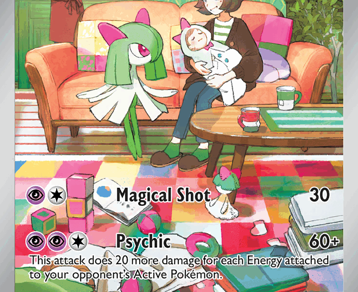 Kirlia Pokemon Kaart