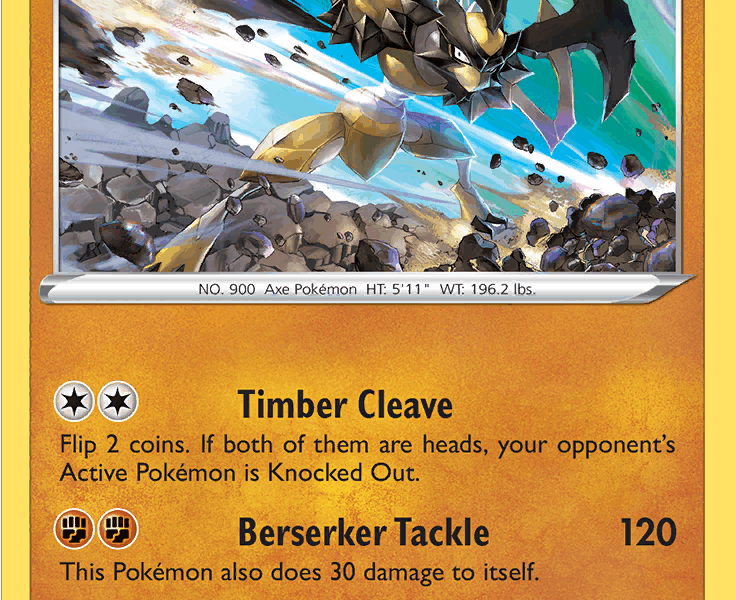 Kleavor Pokemon Kaart