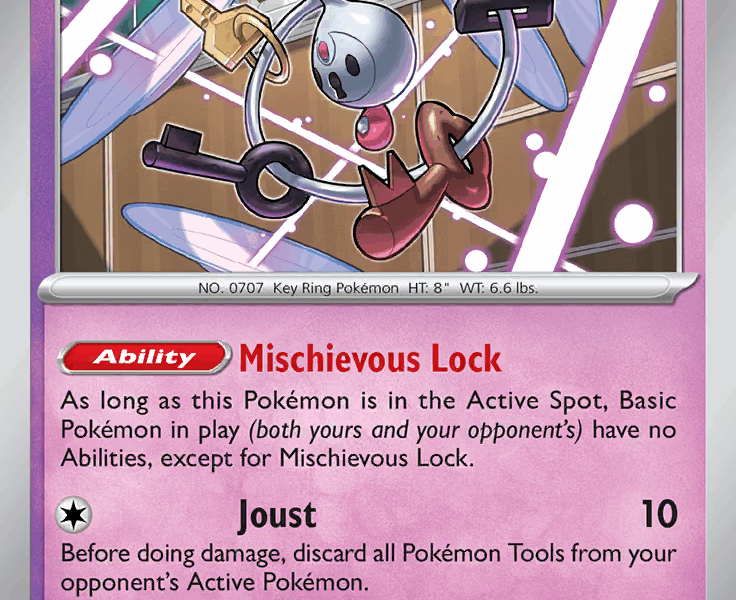 Klefki Pokemon Kaart