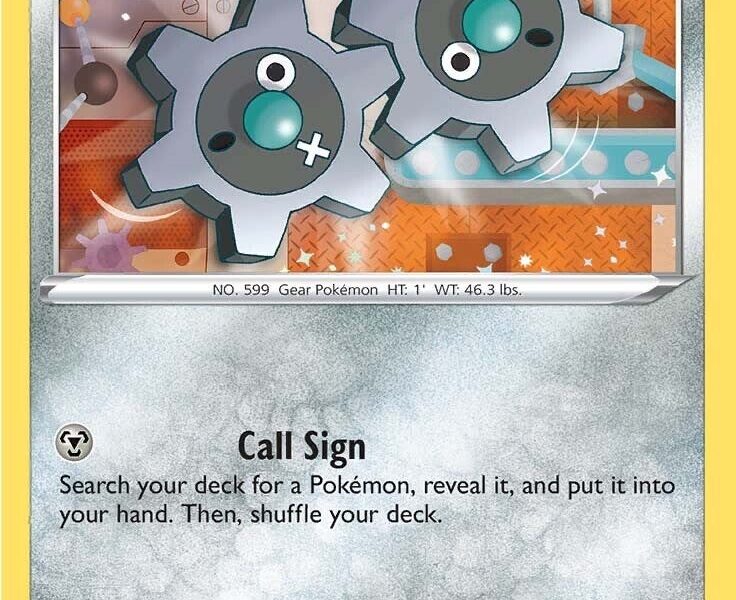 Klink Pokemon Kaart