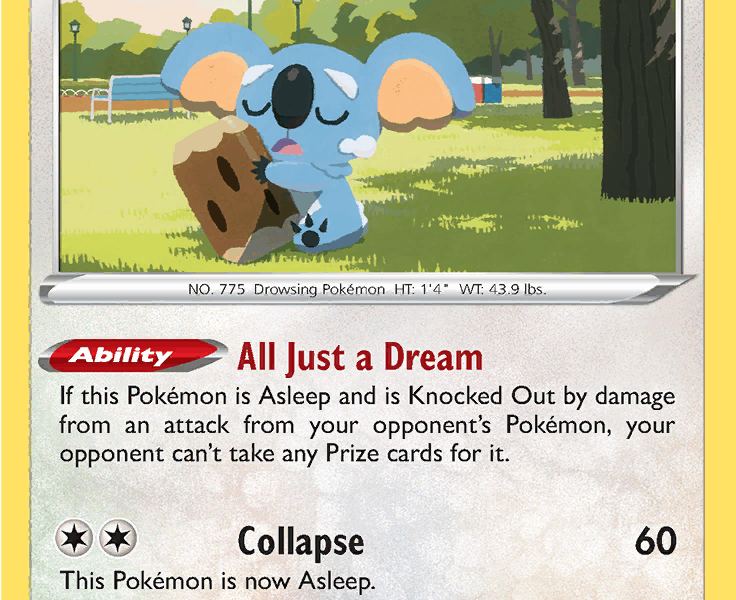 Komala Pokemon Kaart