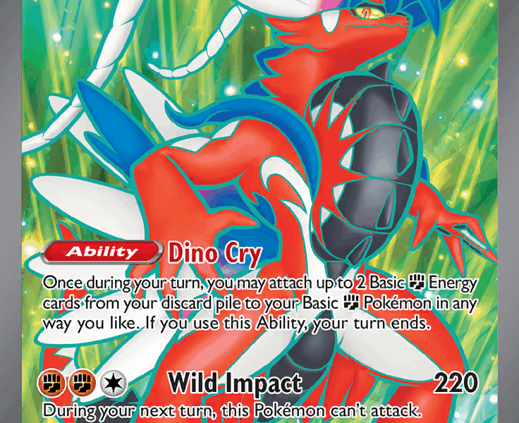 Koraidon ex Pokemon Kaart