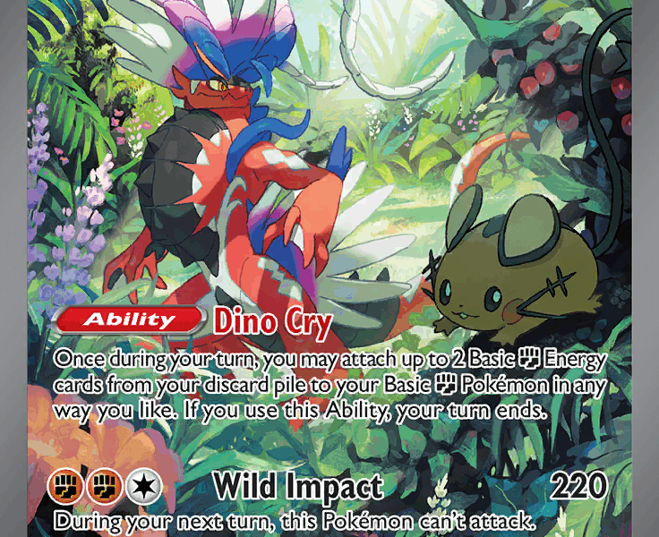 Koraidon ex Pokemon Kaart