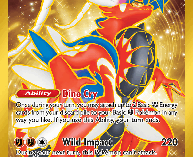 Koraidon ex Pokemon Kaart