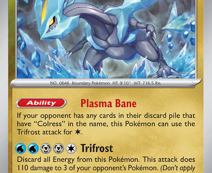 Kyurem Pokemon Kaart