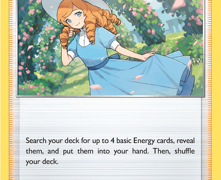 Lady Pokemon Kaart